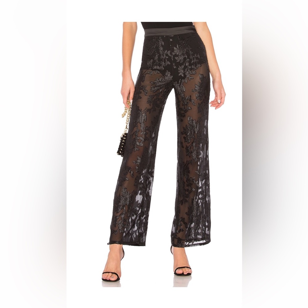 LPA pant 582. Sheer pant metallic